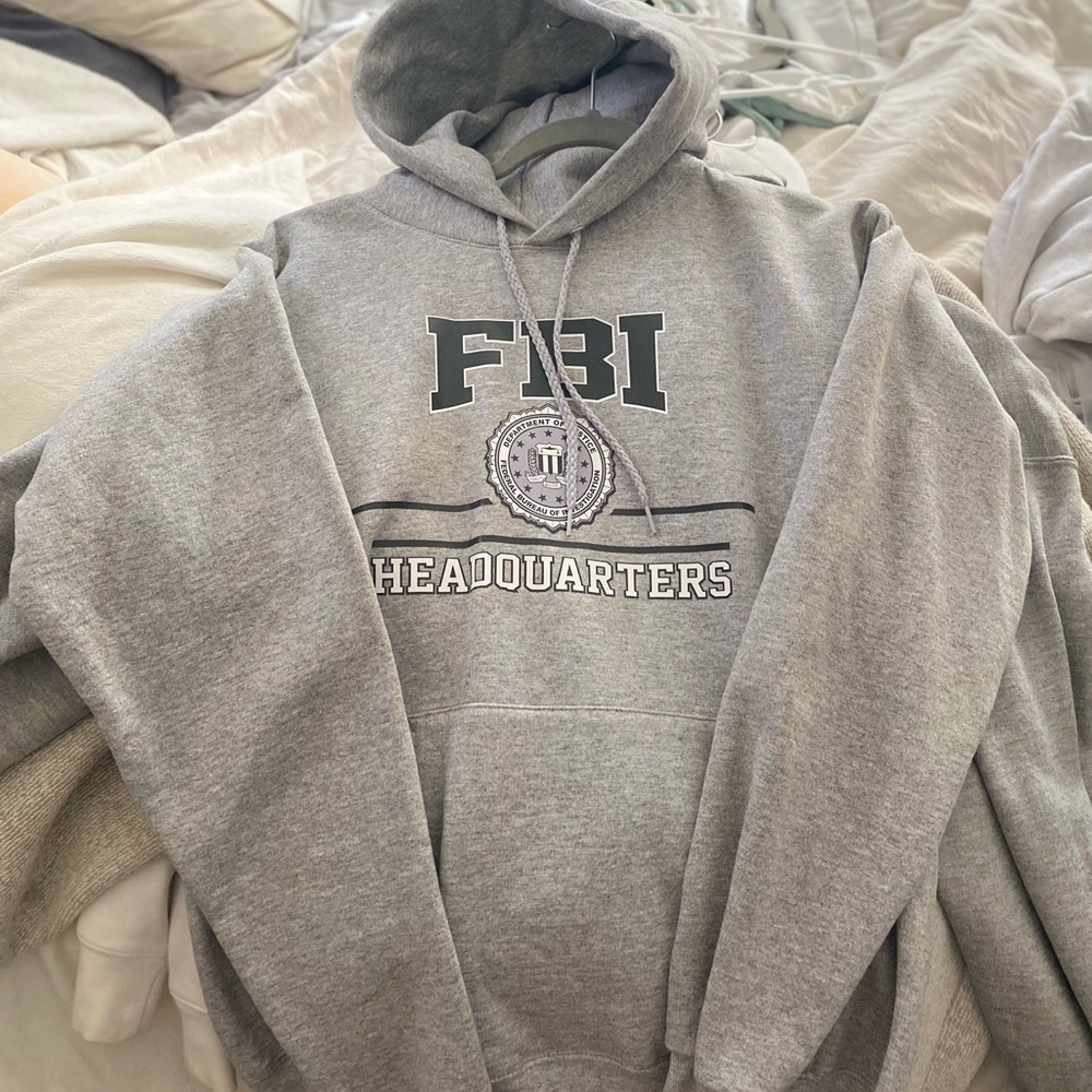 FBI sweatshirt